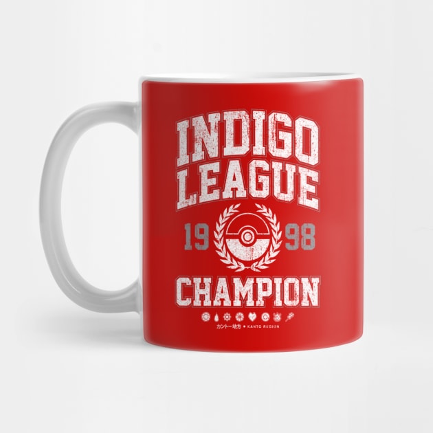 Indigo League Champion by huckblade